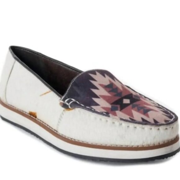 Myra Bag Women's sz 8 Gothic Sneaker Hair On Aztec Leather Slip On 🆕⌚📦🏃 - Picture 15 of 16